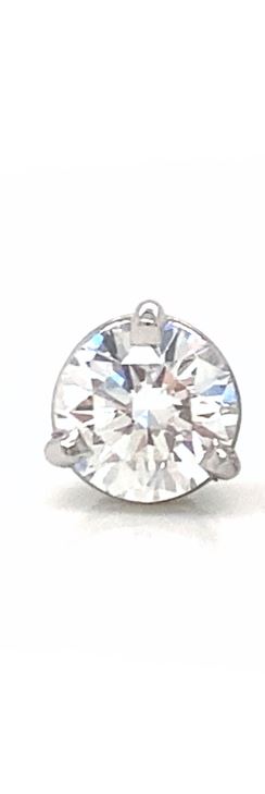 Single stud diamond ring discount