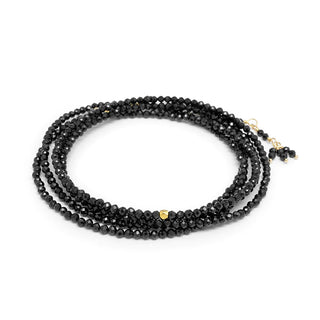 36" Spinel Wrap Bracelet - Necklace