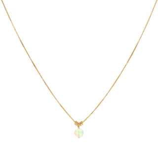 Delicate Opal Necklace