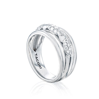 Crecent Eclipse Diamond Ring by Tacori