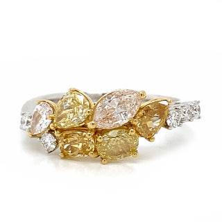 Fancy Colored Diamond Ring by Parade Designs