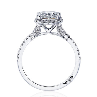 Simply Oval Cut Tacori Diamond Ring Setting