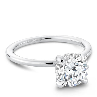 Platinum Solitaire Ring Setting for a 2.00 carat