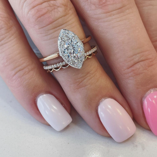 Marquise Inflori Diamond Ring Setting by Tacori