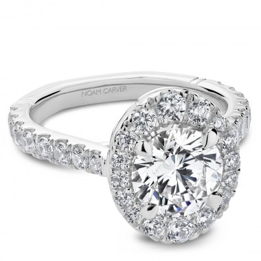 Hidden Halo Engagement Rings