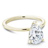 Lab Grown Pear Diamond Ring by Noam Carver
