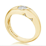 Domed Lab Grown Diamond Ring by Tacori