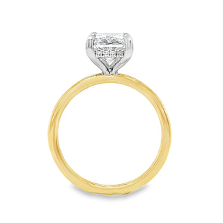 Lab Grown Diamond Solitaire Ring by Noam Carver
