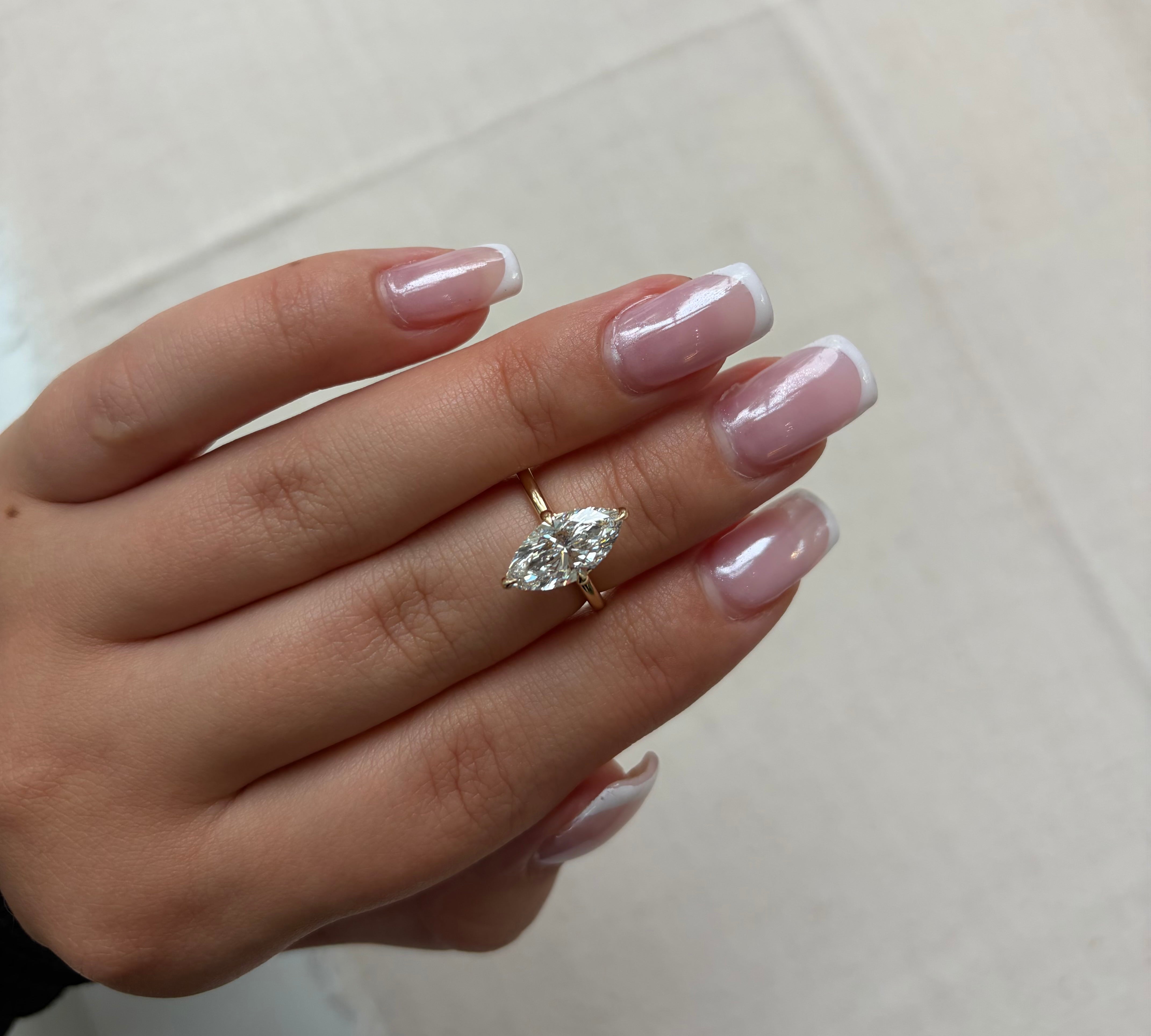 2.09TCW Marquise Solitaire by Noam Carver