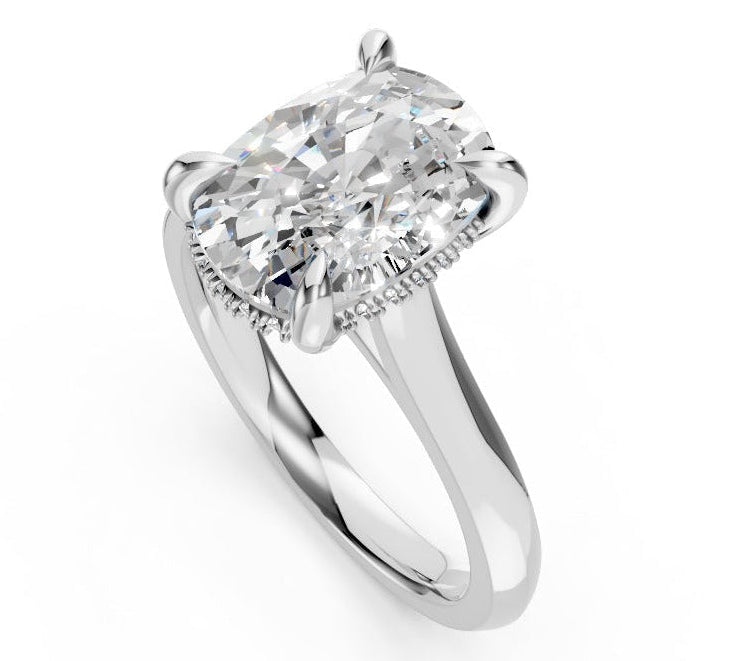 3.05TCW Solitaire Engagement Ring by Noam Carver