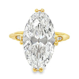 6.69TCW Moval Engagement Ring by Noam Carver