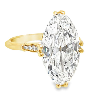 6.69TCW Moval Engagement Ring by Noam Carver