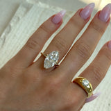 6.69TCW Moval Engagement Ring by Noam Carver