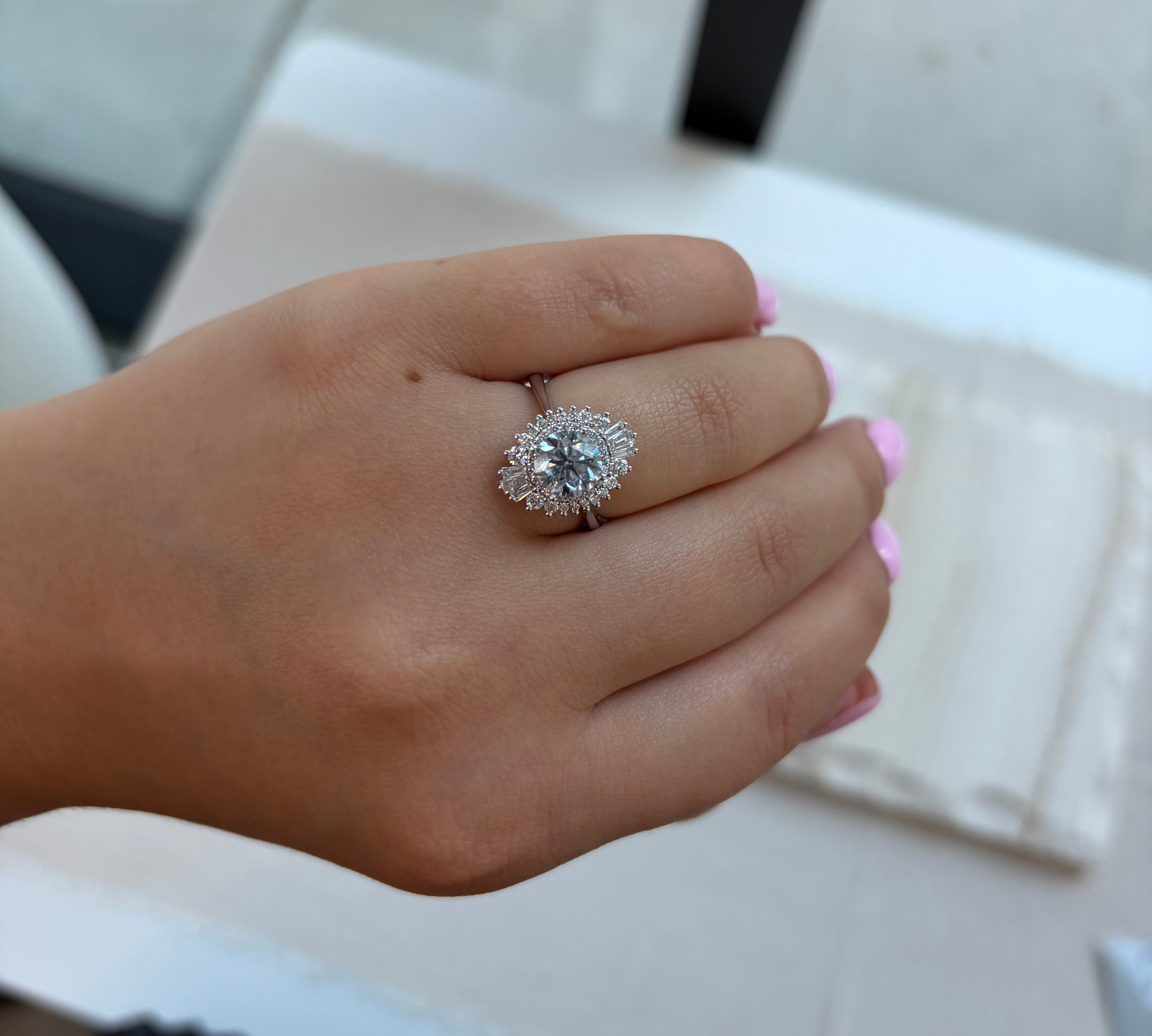 1.53CT Lab Grown Diamond Ring by Parade Designs