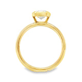 1.51TCW Bezel Solitaire Diamond Ring by Noam Carver
