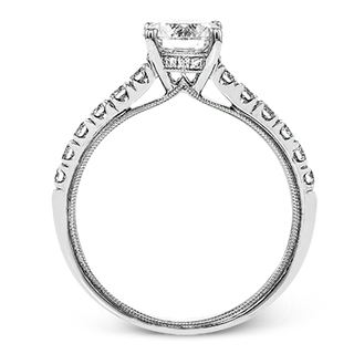 Round Lab Grown Diamond Ring by Simon G