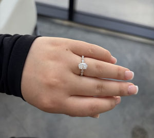 Oval Diamond Ring by Parade Designs