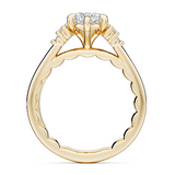 3.17TCW Marquise Lab Grown Diamond Ring by Noam Carver