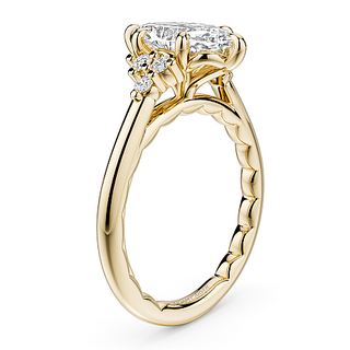 3.17TCW Marquise Lab Grown Diamond Ring by Noam Carver