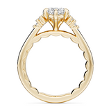 4.17TCW Marquise Lab Grown Diamond Ring by Noam Carver