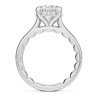 2.07 Elongated Cushion Lab Grown Diamond Ring by Noam Carver