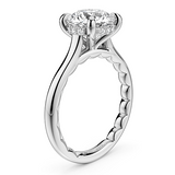 2.07 Elongated Cushion Lab Grown Diamond Ring by Noam Carver