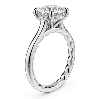 2.07 Elongated Cushion Lab Grown Diamond Ring by Noam Carver