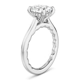 3.07TCW Oval Lab Grown Diamond Ring by Noam Carver