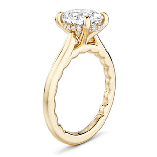 2.07TCW Oval Lab Grown Diamond Ring by Noam Carver