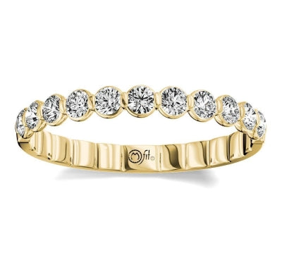 .37TCW Dainty Diamond Band by My Caroline