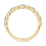 1.07TCW Alternating Size Diamond Band by My Caroline