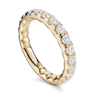 Luna Semi-Eternity Wedding Band by Noam Carver