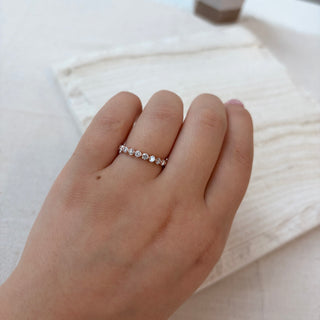 .95TCW Rose Gold Diamond Band by Noam Carver