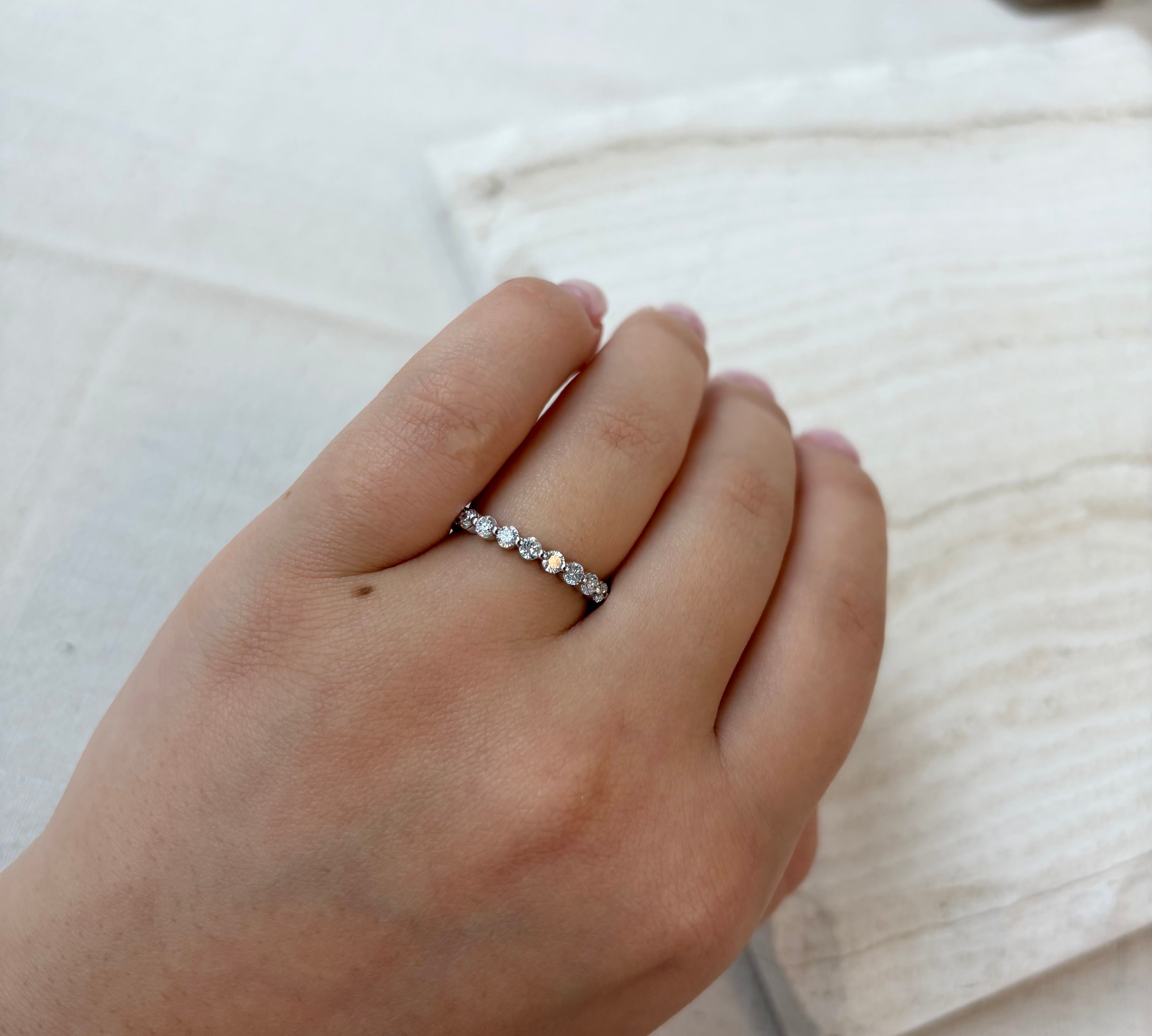 .95TCW White Gold Diamond Band by Noam Carver