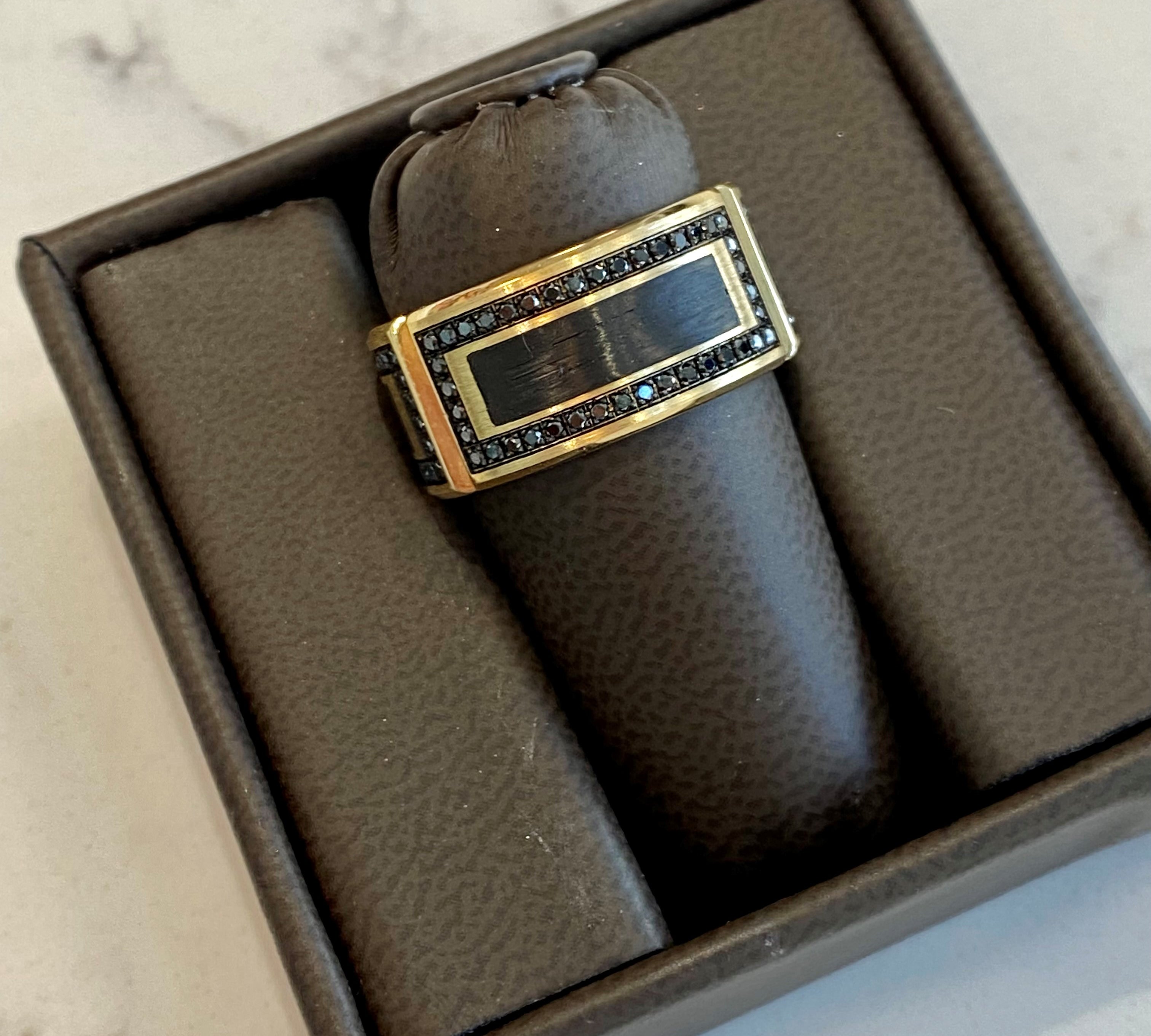 Carbon & Black Diamond Band by Carlex