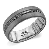 Black Diamond & Tantalum Band by MFit