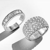 2.99TCW Wide Diamond Band