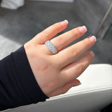 1.95TCW Wide Diamond Band by Simon G