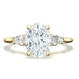 Simply Tacori Three Stone Ring Setting