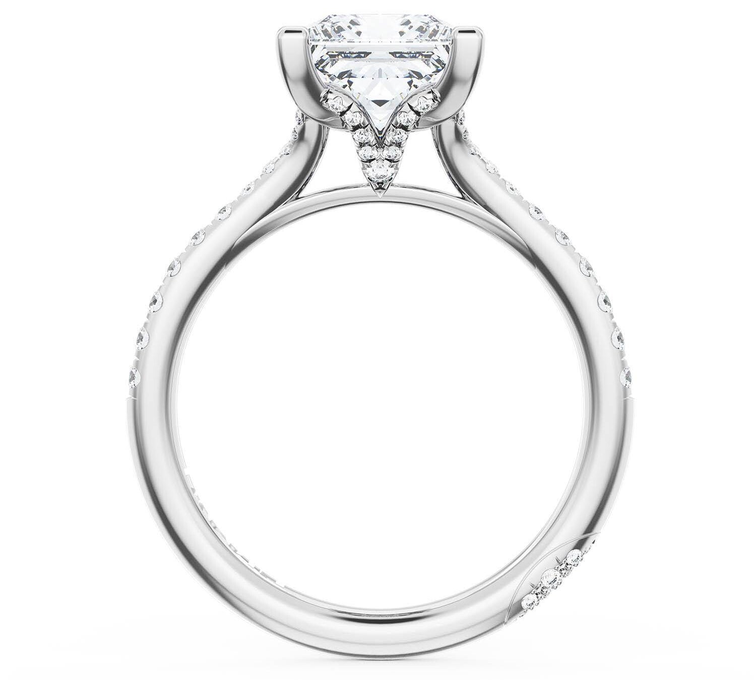 Platinum Founders Ring Setting by Tacori