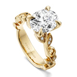 Oval Ring Setting by Noam Carver