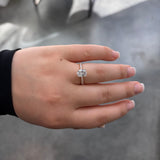 Rose Gold Oval Diamond Ring Setting by Simon G