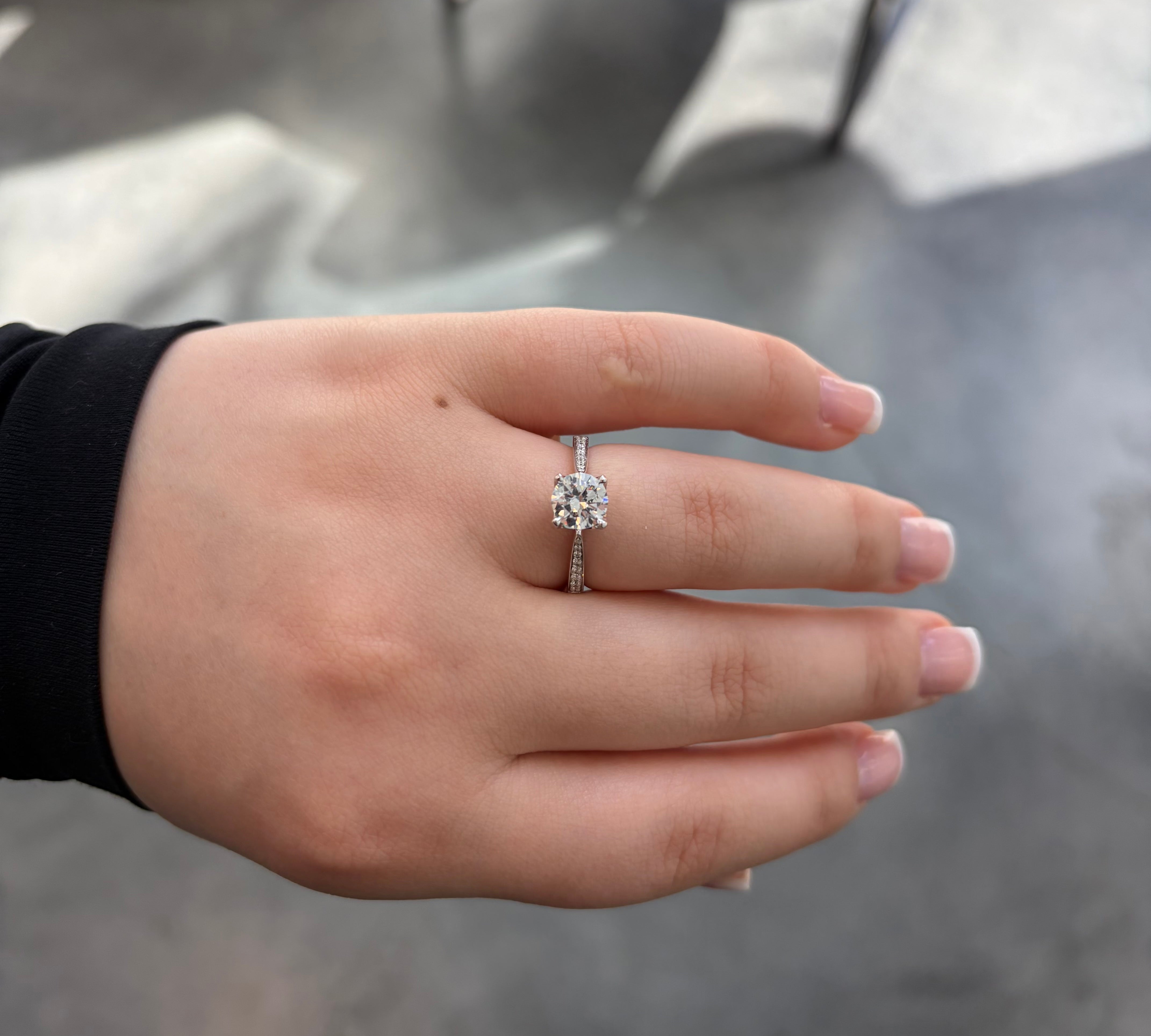 Diamond Basket Ring Setting by Simon G