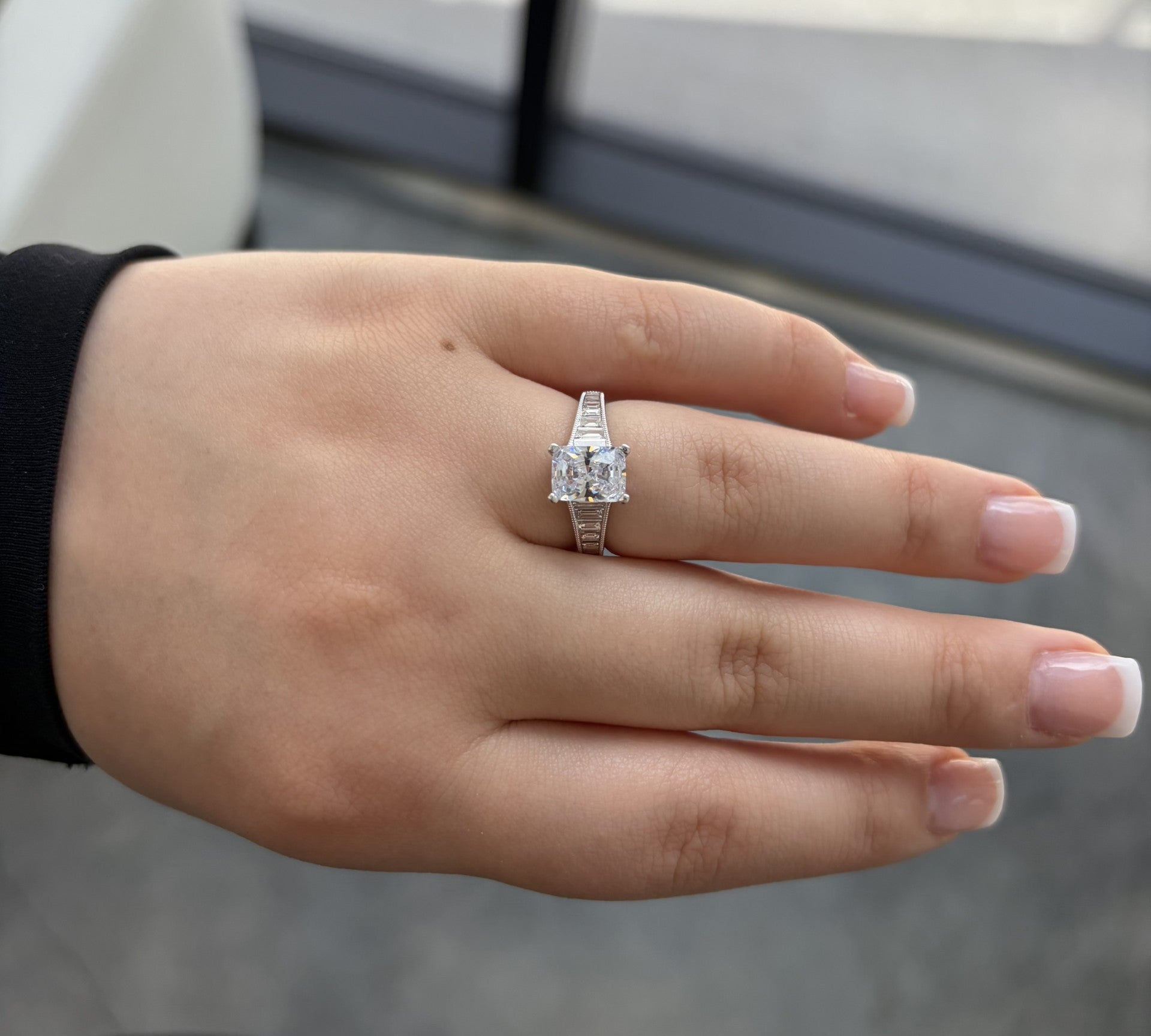 Baguette Diamond Ring Setting by Parade Designs