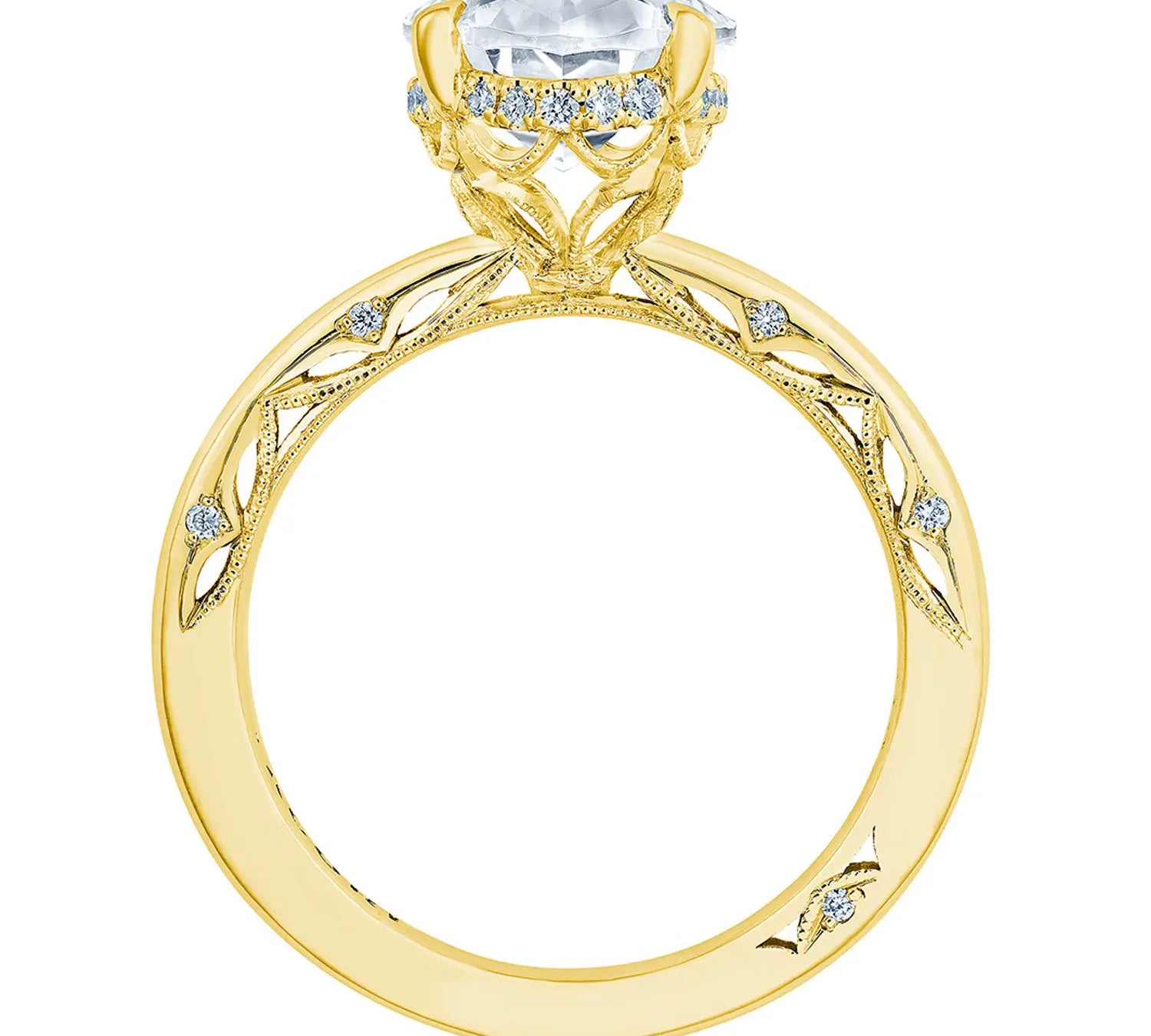 Tacori Dantela Solitaire Ring Setting