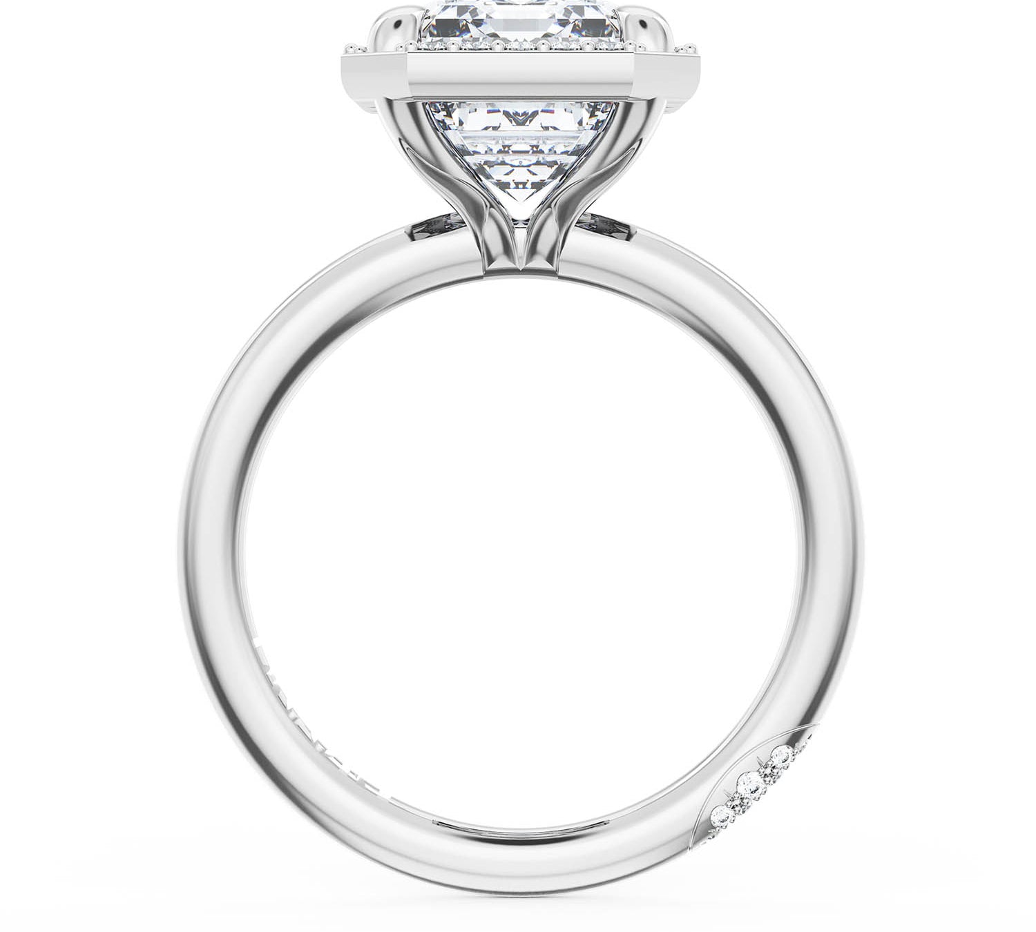 Founder's Emerald Ring Setting by Tacori