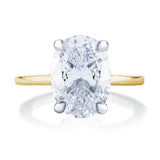 Simply Tacori Oval Ring Setting by Tacori