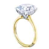 Simply Tacori Oval Ring Setting by Tacori