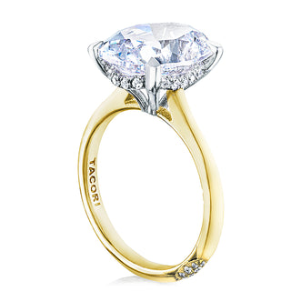 Simply Tacori Oval Ring Setting by Tacori