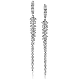 Dramatic Diamond Drop Earrings